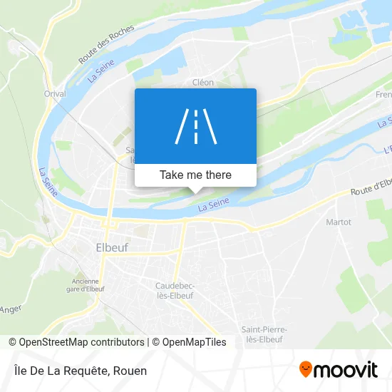 Île De La Requête map