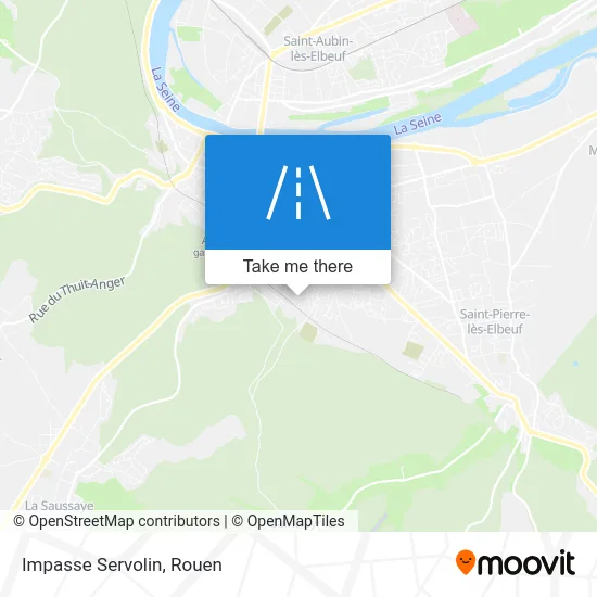 Impasse Servolin map