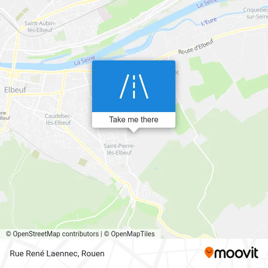 Rue René Laennec map