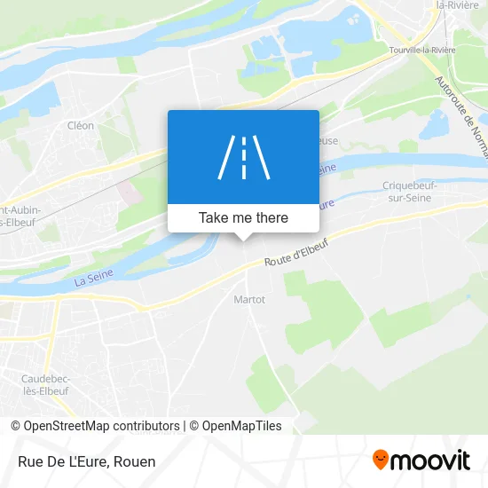 Rue De L'Eure map