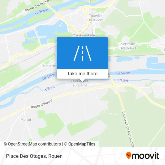 Place Des Otages map