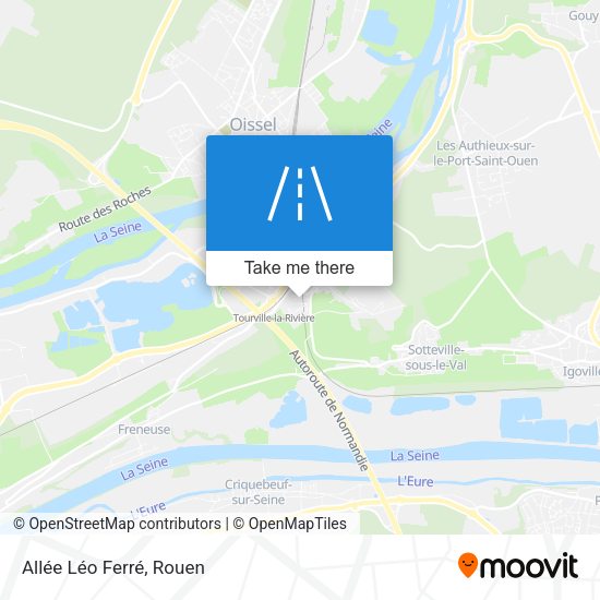 Allée Léo Ferré map