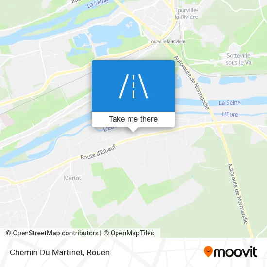 Chemin Du Martinet map