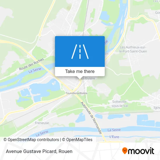 Avenue Gustave Picard map