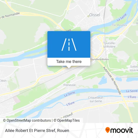 Allée Robert Et Pierre Stref map