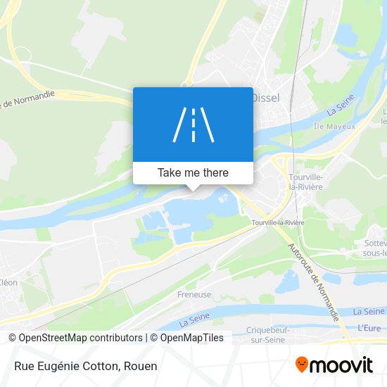 Rue Eugénie Cotton map