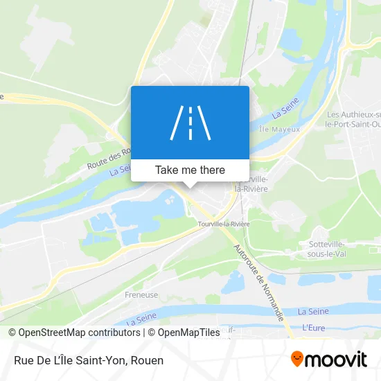 Rue De L’Île Saint-Yon map