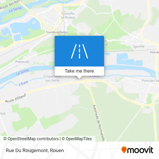 Rue Du Rougemont map