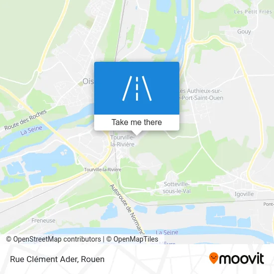 Rue Clément Ader map