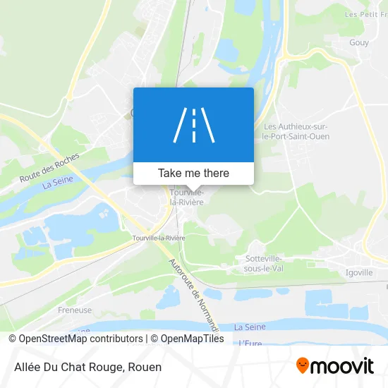 Allée Du Chat Rouge map