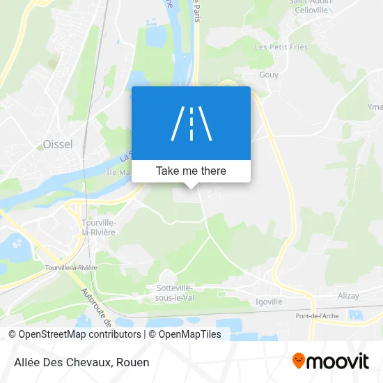 Allée Des Chevaux map