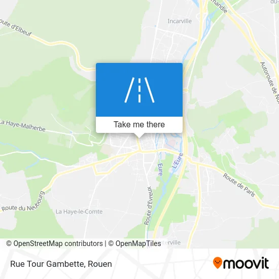 Rue Tour Gambette map