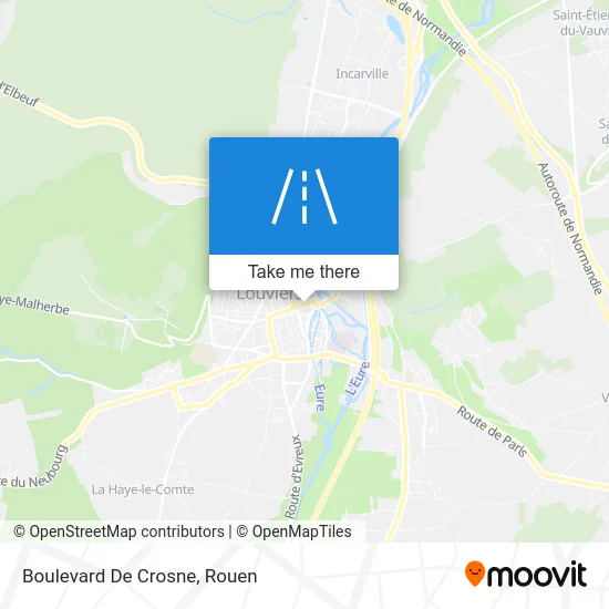 Boulevard De Crosne map