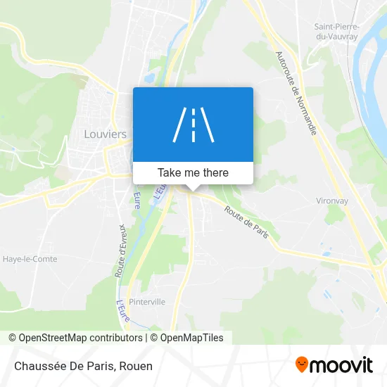 Chaussée De Paris map