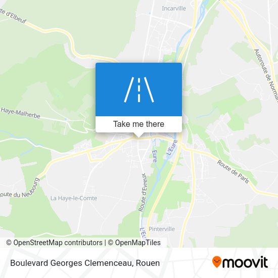 Boulevard Georges Clemenceau map
