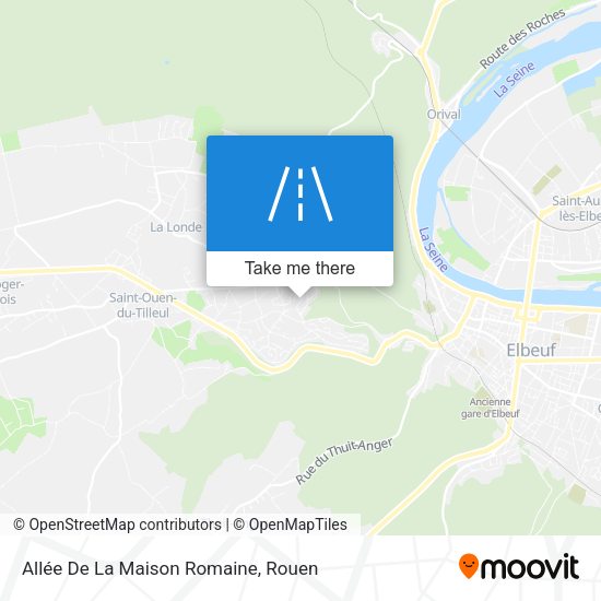 Allée De La Maison Romaine map