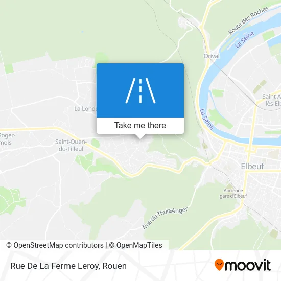 Rue De La Ferme Leroy map