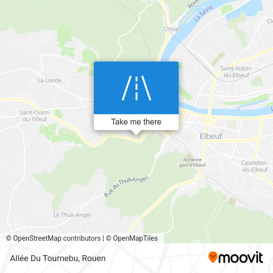 Allée Du Tournebu map