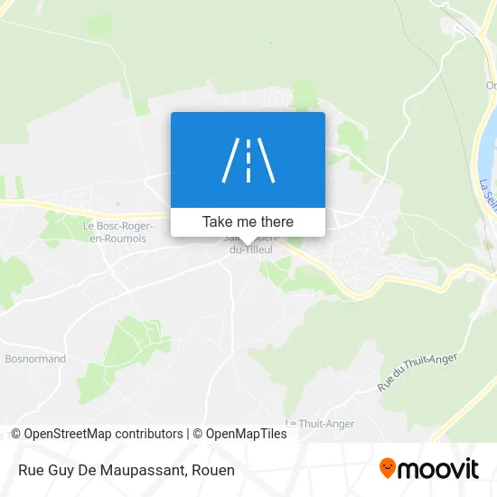 Rue Guy De Maupassant map