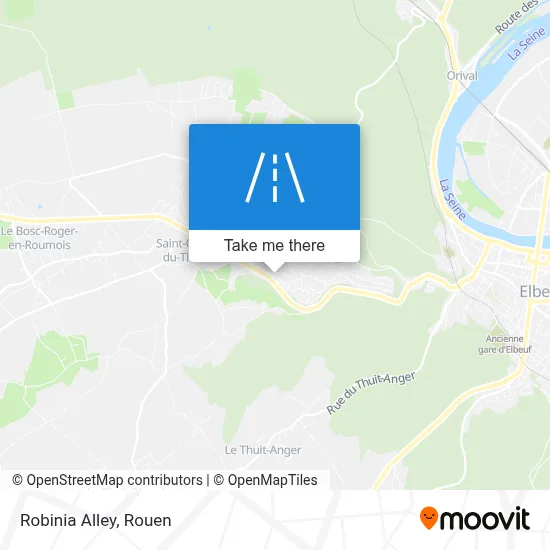 Allée Des Robiniers map