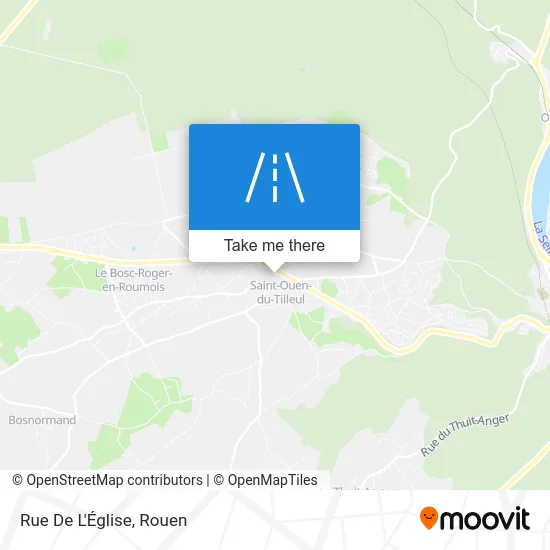 Rue De L'Église map