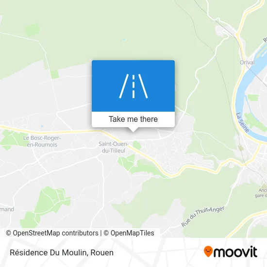 Résidence Du Moulin map