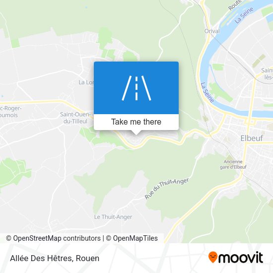 Allée Des Hêtres map