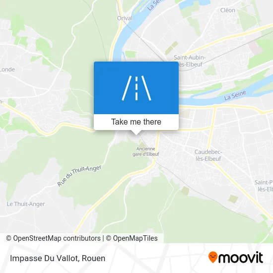 Impasse Du Vallot map