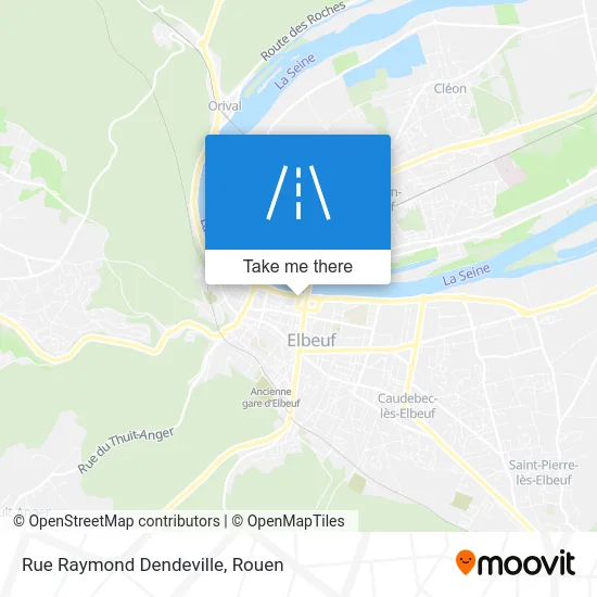 Rue Raymond Dendeville map