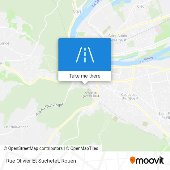 Rue Olivier Et Suchetet map