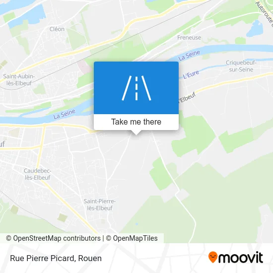 Rue Pierre Picard map