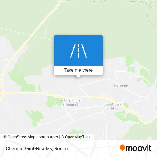 Chemin Saint-Nicolas map