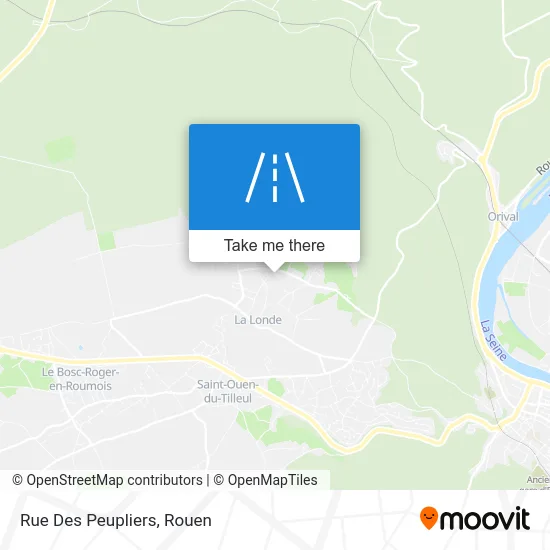 Rue Des Peupliers map