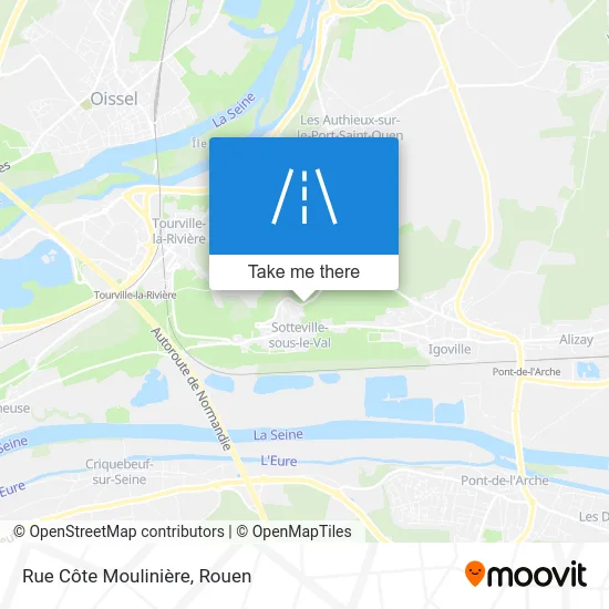 Rue Côte Moulinière map