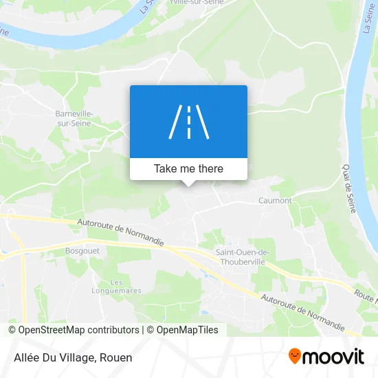 Allée Du Village map