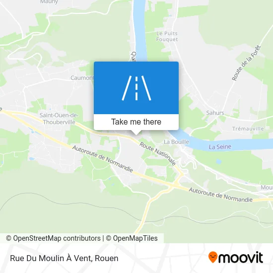 Rue Du Moulin À Vent map