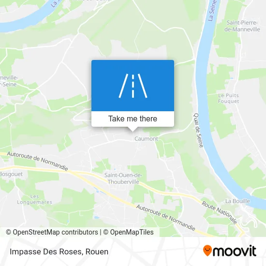 Impasse Des Roses map