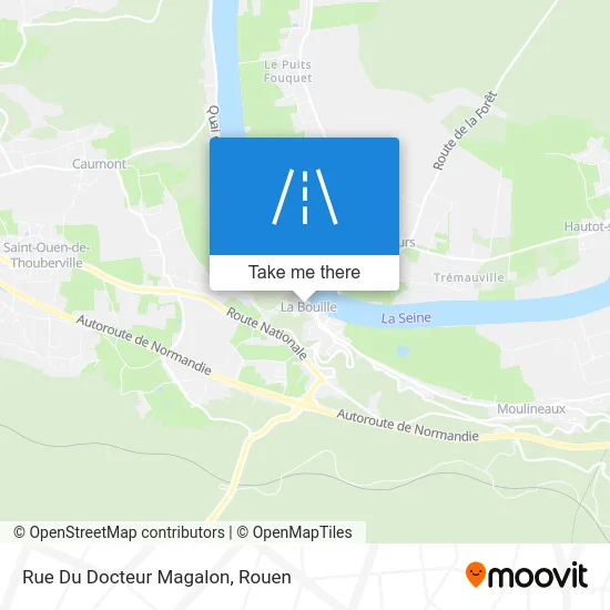 Rue Du Docteur Magalon map