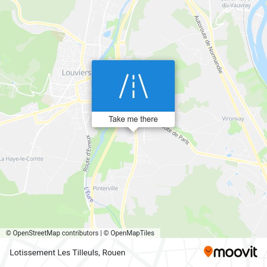 Lotissement Les Tilleuls map