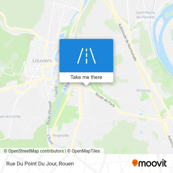 Rue Du Point Du Jour map
