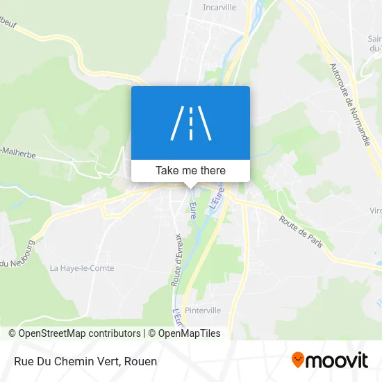 Rue Du Chemin Vert map