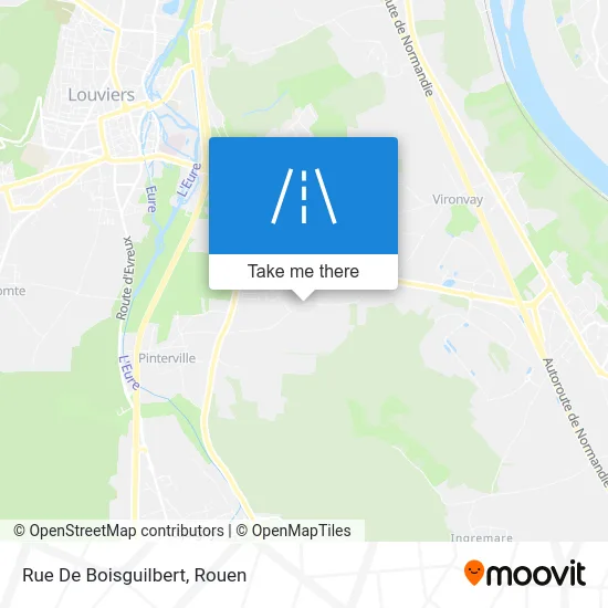 Rue De Boisguilbert map