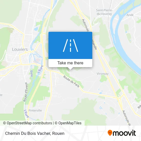 Chemin Du Bois Vacher map