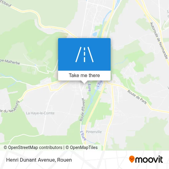 Avenue Henri Dunant map