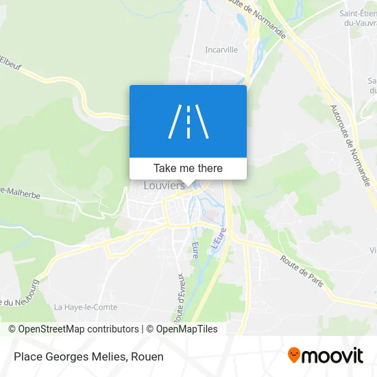 Place Georges Melies map