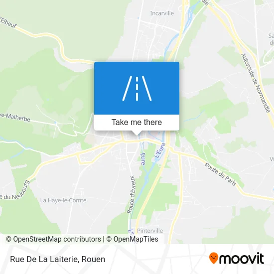 Rue De La Laiterie map