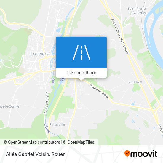 Allée Gabriel Voisin map