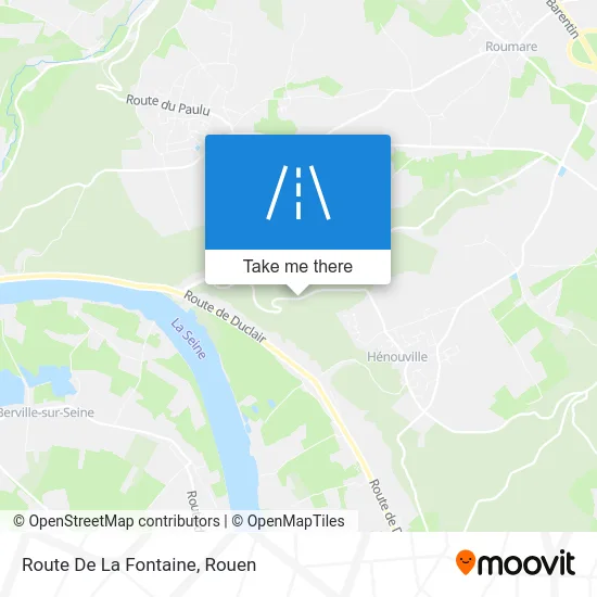 Route De La Fontaine map