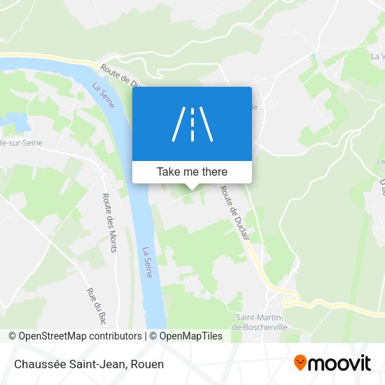 Chaussée Saint-Jean map