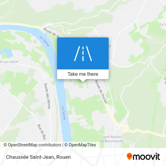 Chaussée Saint-Jean map